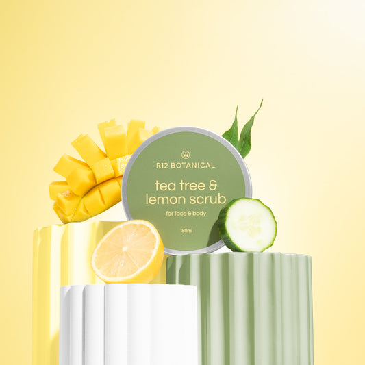 tea tree & lemon scrub