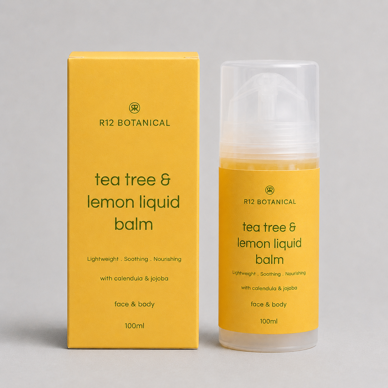 tea tree & lemon liquid balm